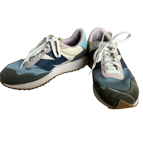 New Balance Shoes - New Balance Intelligent Choice 237 - Light Blue Gray Pink RARE Size 9.5M